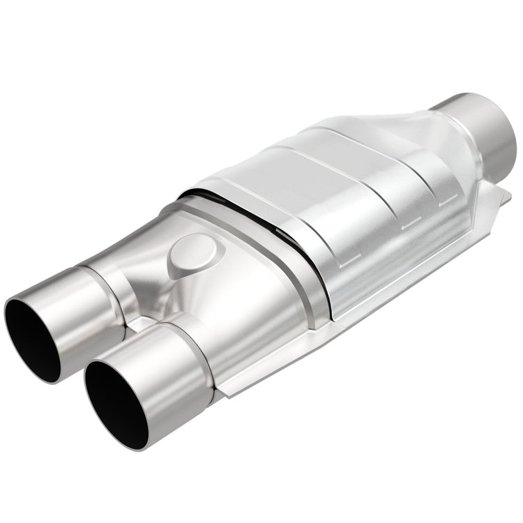 93500 Series Large Oval OBDII Compliant Universal Catalytic Converter