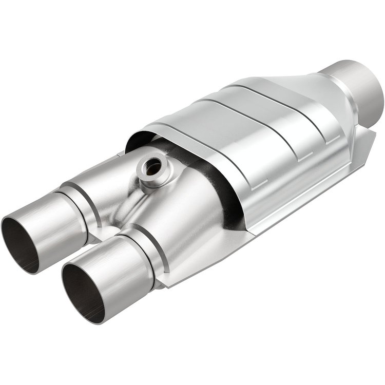 Pre OBD-II Universal Catalytic Converter Body Shape: Oval, Dual/Center