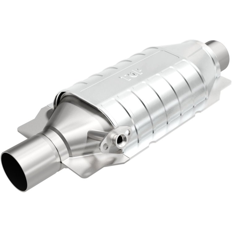 Pre OBD-II Universal Catalytic Converter Body Shape: Oval, Center/Center