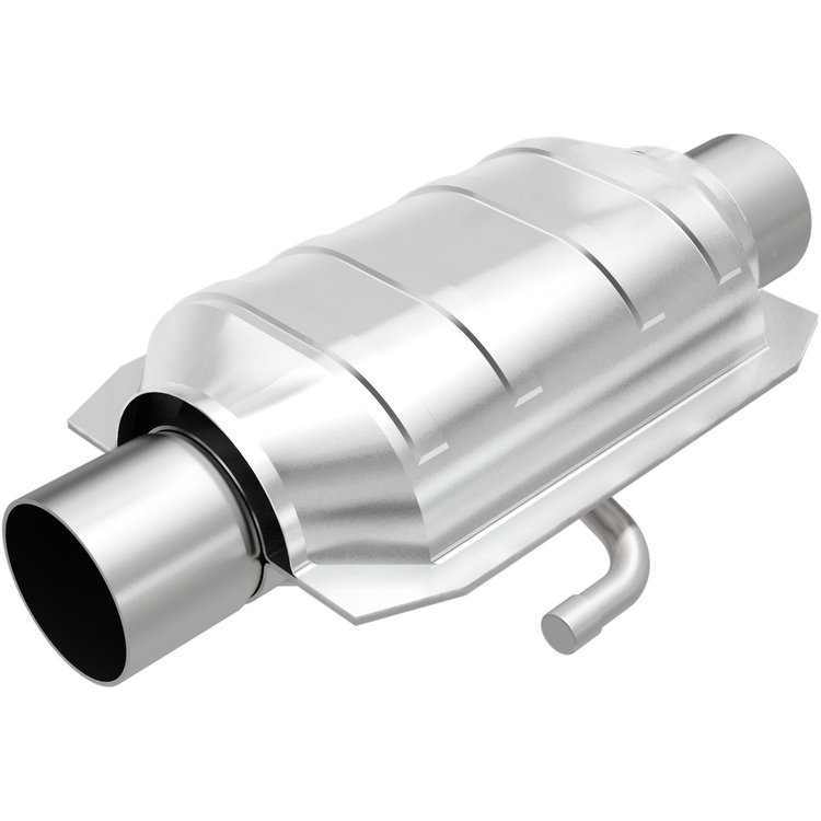 Pre OBD-II Universal Catalytic Converter Body Shape: Round, Center/Center