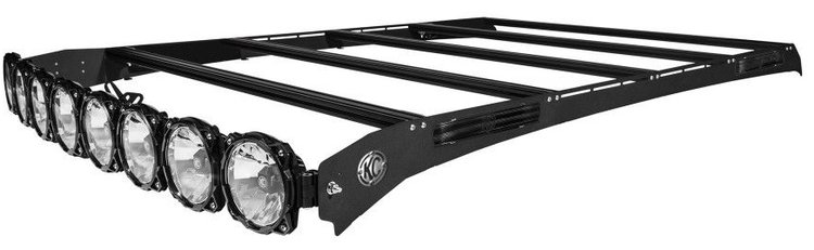 Pro6 Light Bar Roof Rack 1999-2016 Ford F-250/F-350/F-450 Super-Duty SuperCrew Pickup Truck