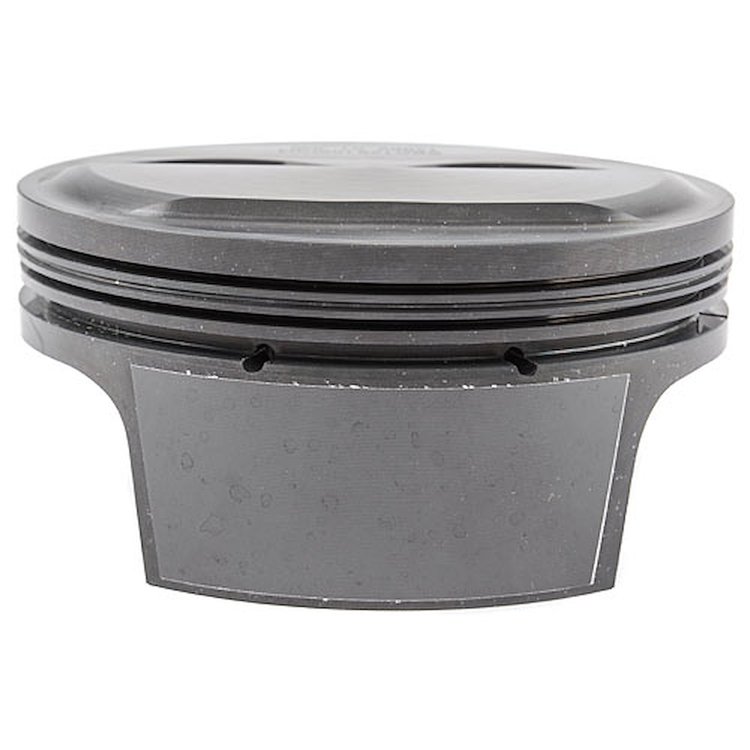 Small Block Chevy Single PowerPak Piston Forged 4032 High Silicon Low Expansion Aluminum Alloy
