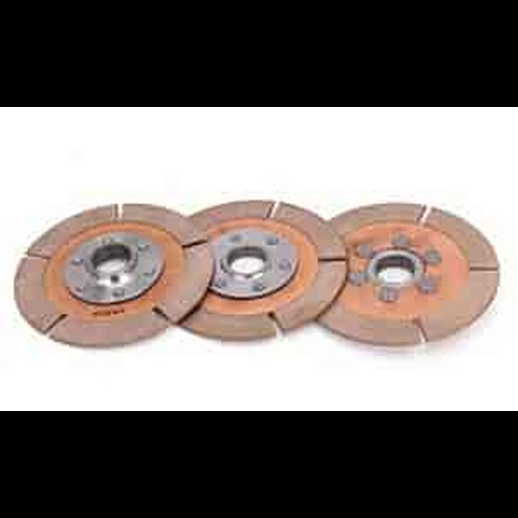 Friction Disc Pack 3 Disc, 1-1/8" x 10 spline For 7.25" Clutches