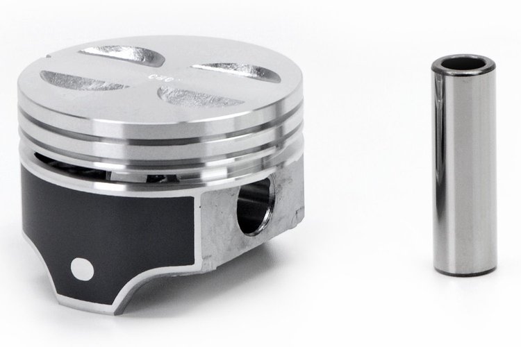 Single Silvolite Hyper- Coated Piston - 4.7L/5.0L Ford V8 1964-68/1977-86