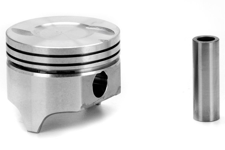 Single Silvolite Piston - 3.8L Ford V6 1982-87