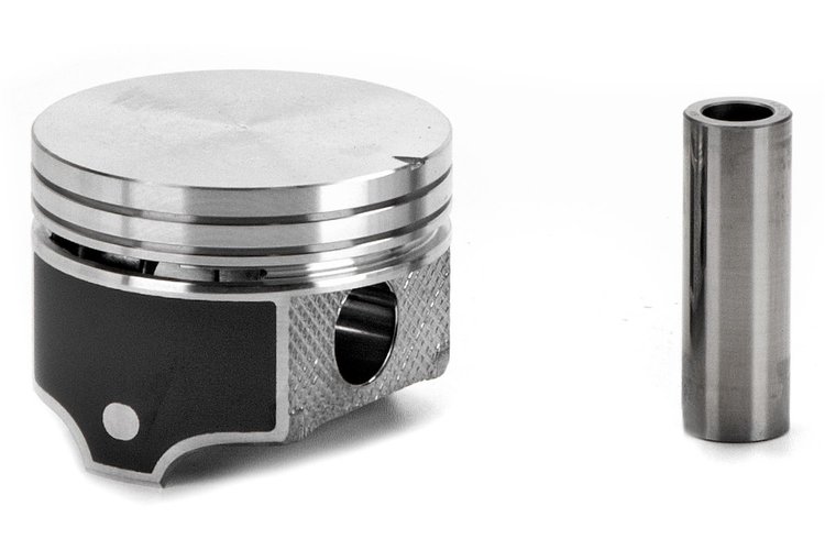 Single Silvolite Hyper- Coated Piston - 3.0L Ford/Mazda V6 1986-95