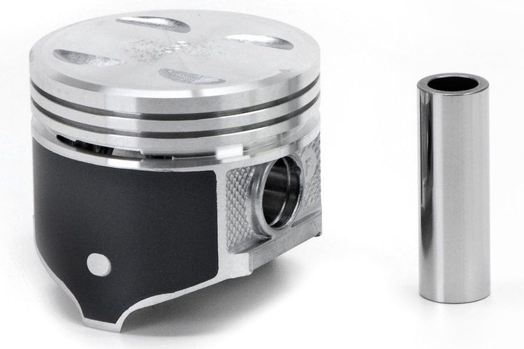 Single Silvolite Coated Piston - 5.2L Chrysler/AMC/Jeep/Eagle V8 1967-84