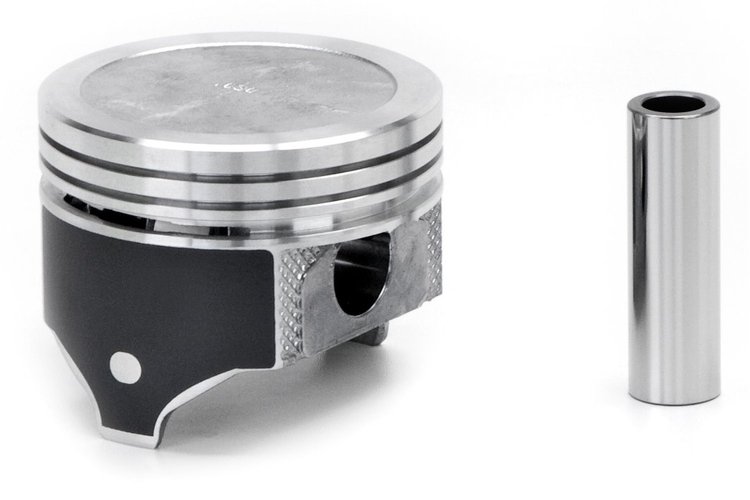 Single Silvolite Hyper-Coated Piston - 5.9L Chrysler V8 1971-94