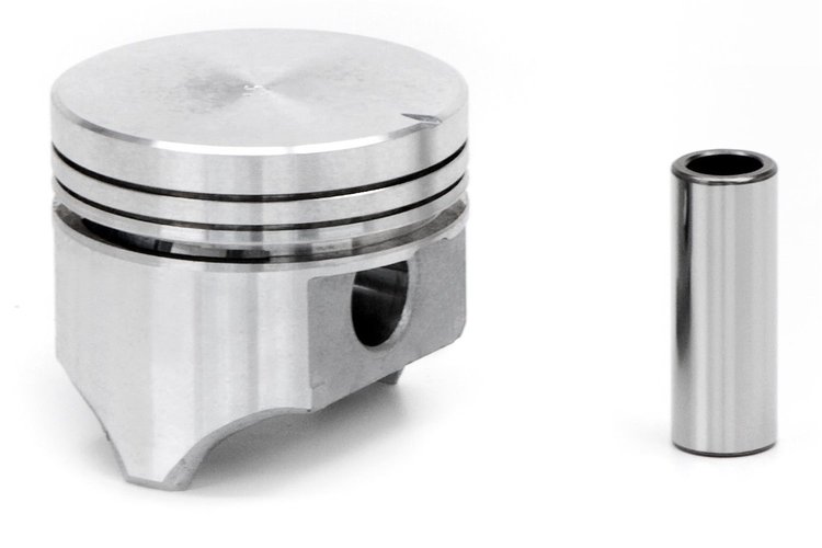 Single Silvolite Piston - 2.2L Chrysler L4 1981-86