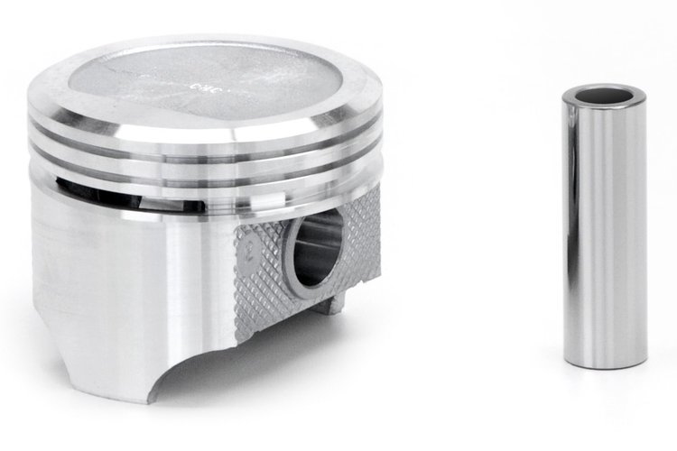 Single Silvolite Piston - 4.1L GM L6 1966-84