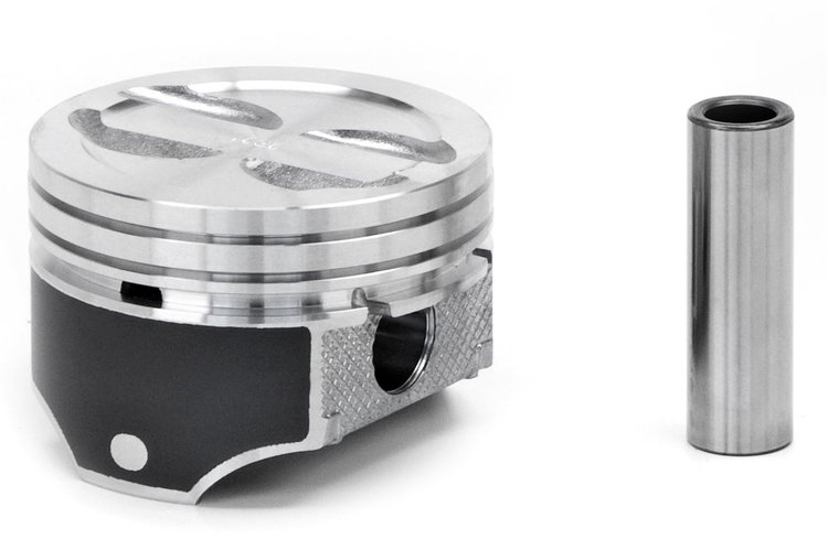 Single Silvolite Hyper-Coated Piston - 5.7L GM/Mercruiser V8 1969-90/
