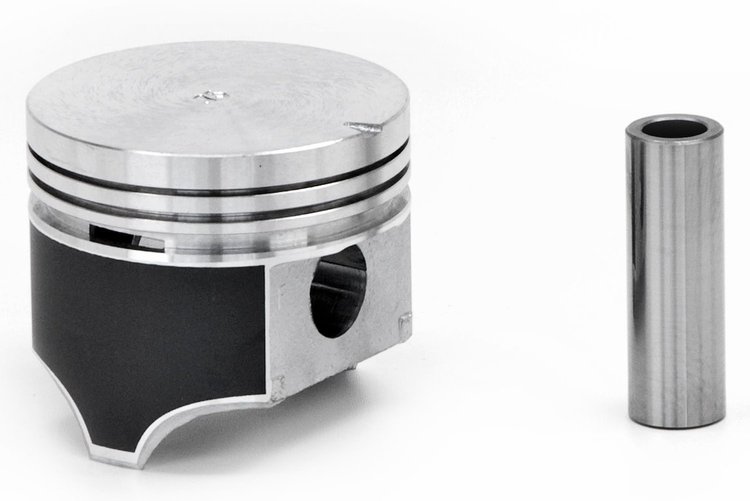 Single Silvolite Coated Piston - 2.8L/2835cc GM/Isuzu V6 1985-93