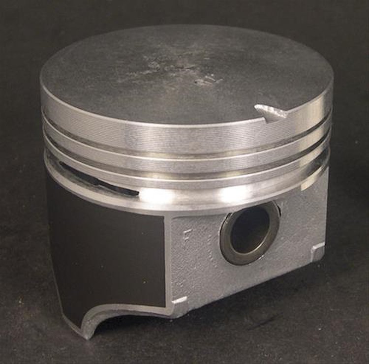 Silvolite Coated Piston - 2.8L/2835cc GM/Isuzu V6 1985-93