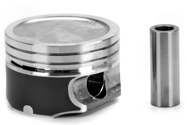 Single Silvolite Hyper-Coated Piston - 3.1L/3130cc GM/ISUZU V6 1990-95/1990-94