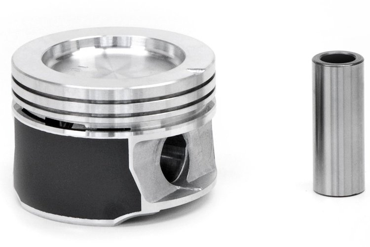 Single Silvolite Coated Piston - 2.8L GM V6 1988-89