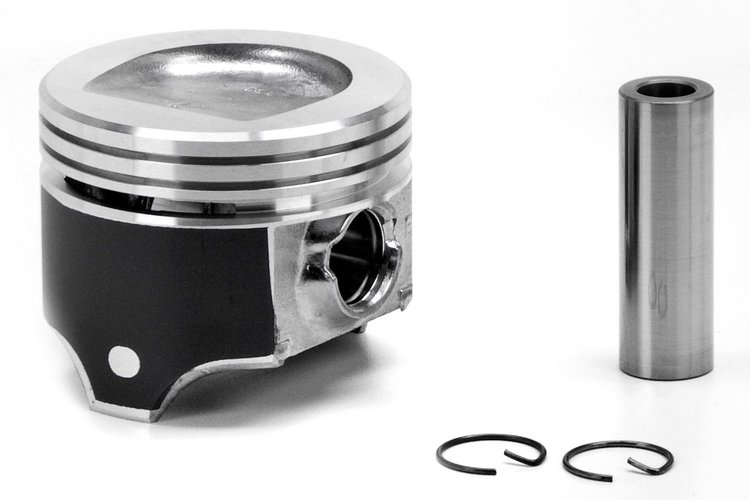 Single Silvolite Hyper-Coated Piston -5.0L GM V8 1985-90
