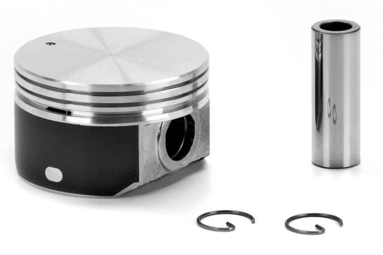 Single Silvolite Hyper-Coated Piston - 2.7L Chrysler V6 1998-04