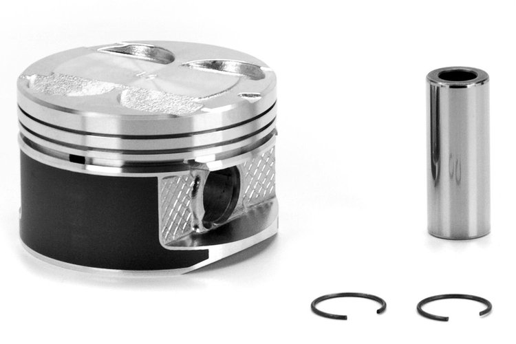 Single Silvolite Hyper-Coated Piston - 3.5L Chrysler V6 1996-97