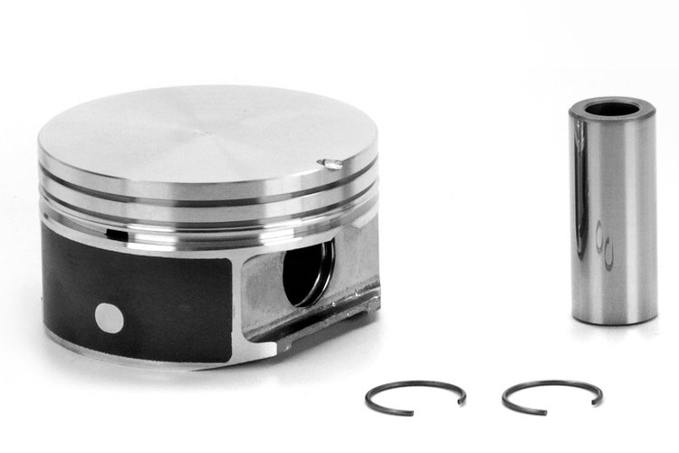 Single Silvolite Hyper-Coated Piston - 4.7L AMC/Jeep/Eagle/Chrysler V8 1999-06