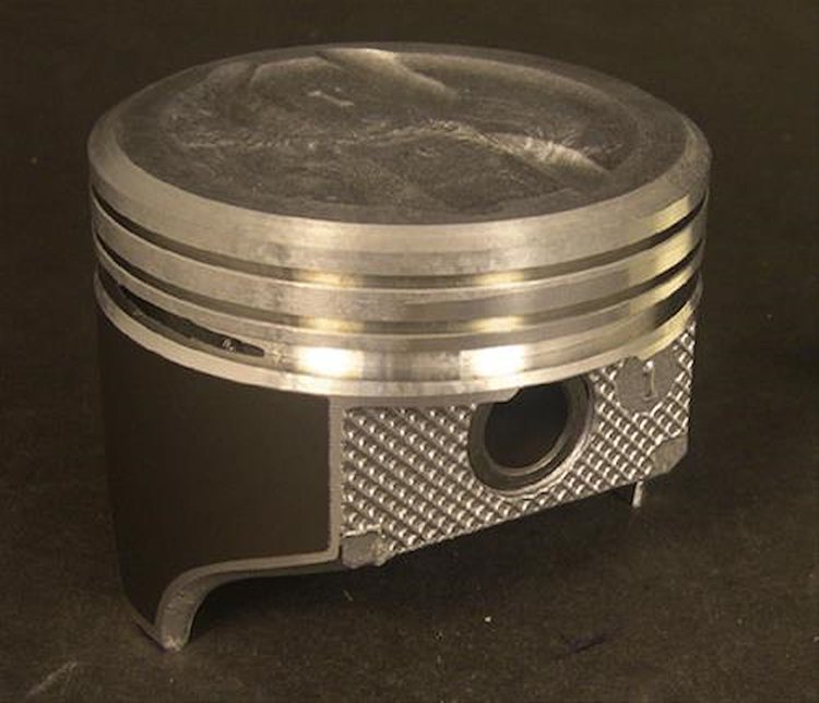 Silvolite Coated Piston - 4.3L GM V6 1985-95