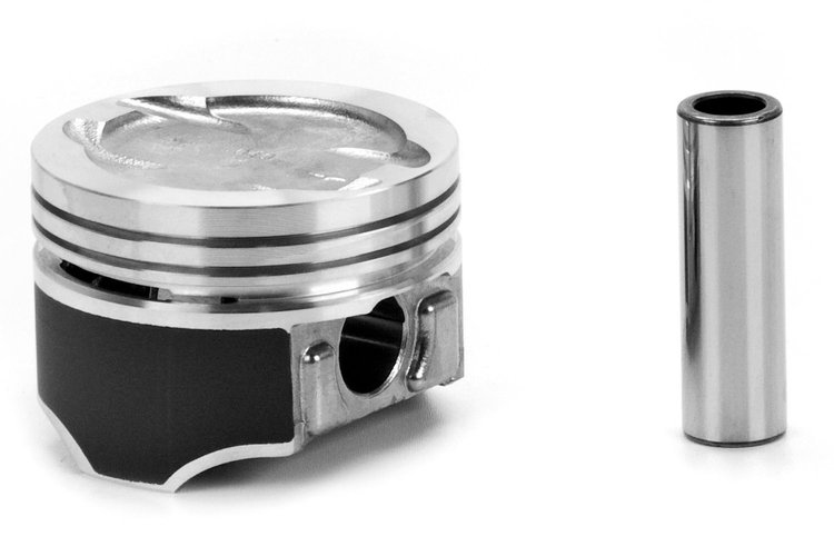 Single Silvolite Hyper-Coated Piston - 5.0L Mercruiser V8