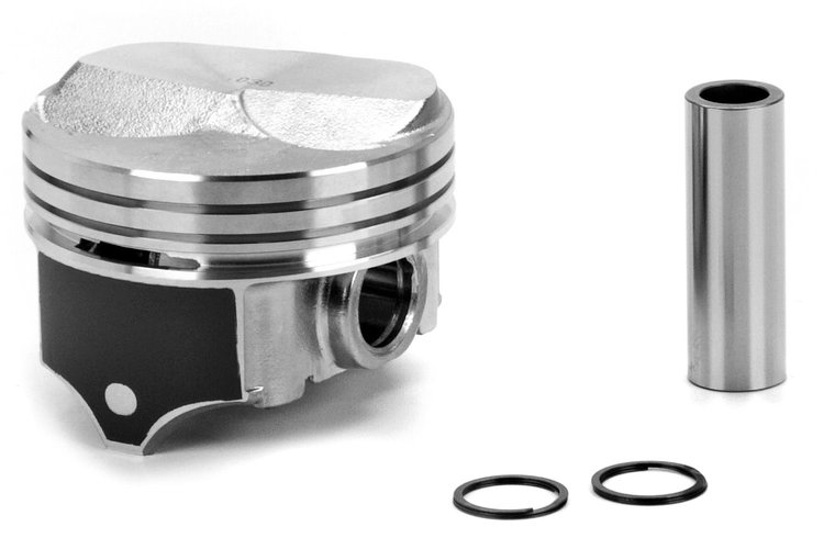 Single Silvolite Hyper-Coated Piston 7.4L Mercruiser V8