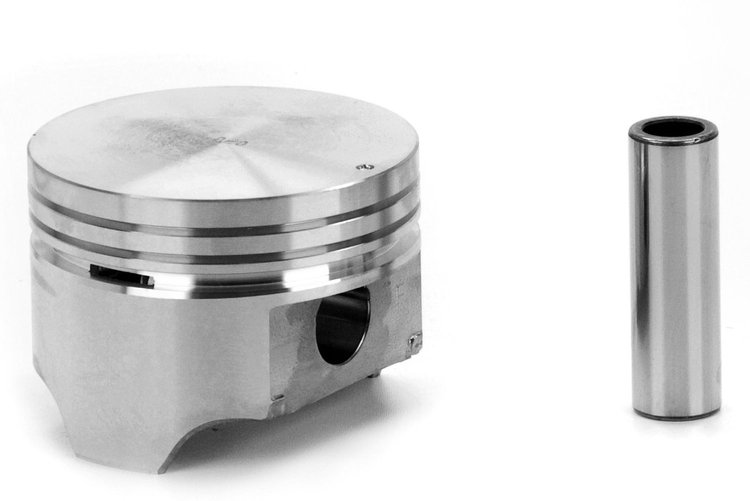 Single Silvolite Hyper-Coated Piston 3.1L Mercruiser L4