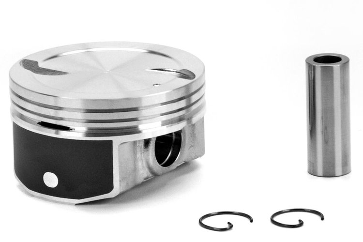 Single Silvolite Hyper-Coated Piston 6.0L GM V8 2007-08