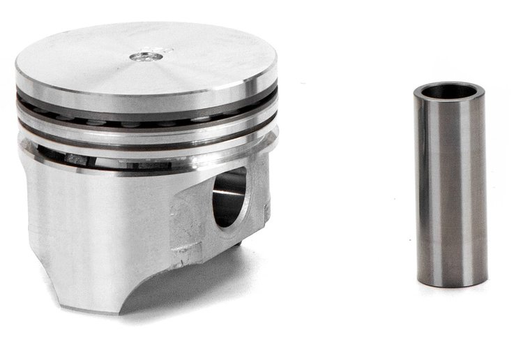 Single Silvolite Dualoy Piston 4.9/5.6L IHC/Navistar V8