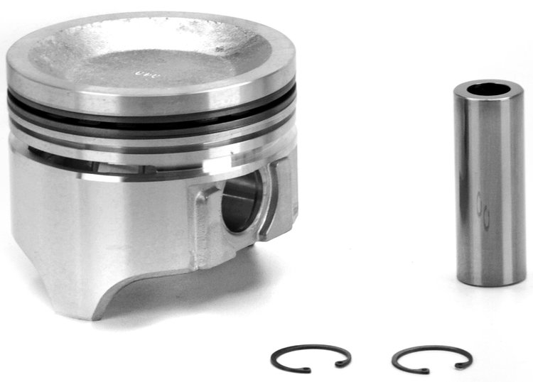 Single Silvolite Dualoy Piston 6.6/7.3L IHC/Navistar V8 1975-80