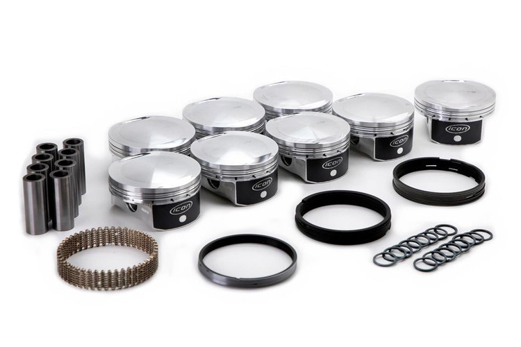 IC591C.STD PISTON SET ONLY W/O RINGS CHRYSLER 6.4L HEMI