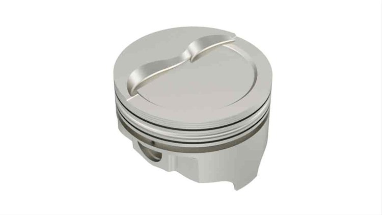 ICON Forged Piston - Chevy 350 Rod 5.700 Step Dish 18.6cc 2V
