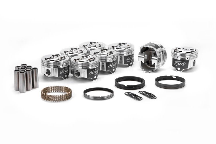 ICON Forged Single Piston - Ford 351W Rod 5.956 Solid Dome -6.8cc 2V