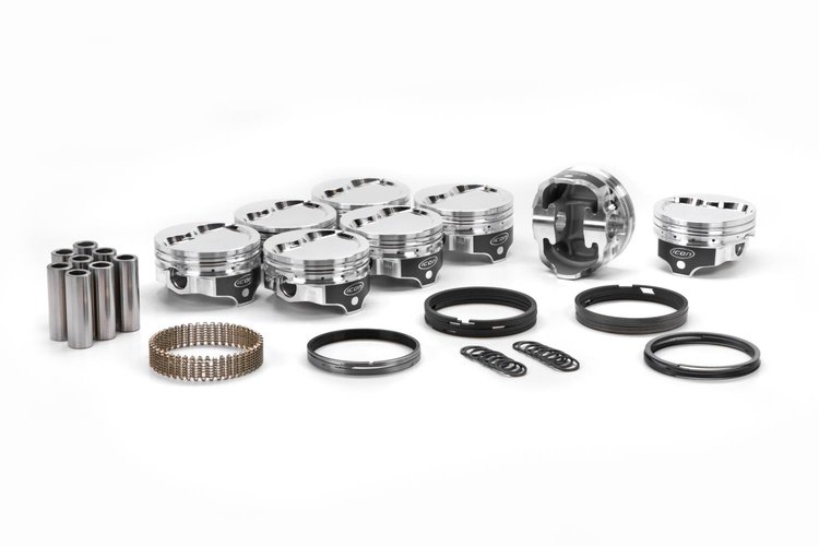 ICON Forged Piston - Ford 408W Rod 6.200 Step Dish 15.8cc 2V