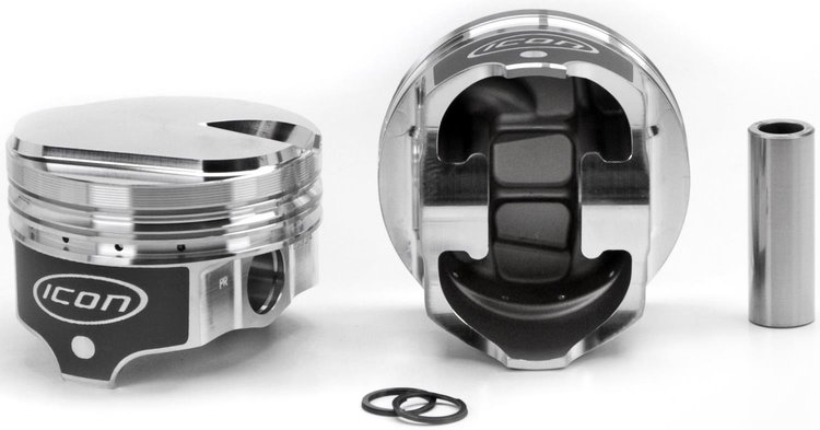 ICON Forged Single Piston - Chevy 427 Rod 6.135 cc Hollow Dome 8cc 1V