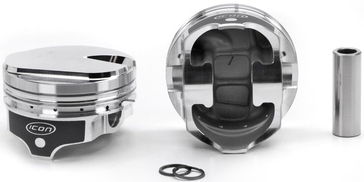 ICON Forged Single Piston - Chevy 454 Rod 6.385 cc Hollow Dome 8cc 1V