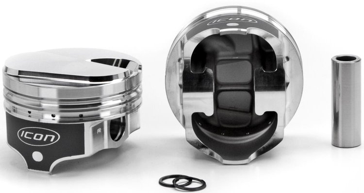 ICON Forged Piston - Chevy 454 Rod 6.135 cc Hollow Dome -18cc 1V
