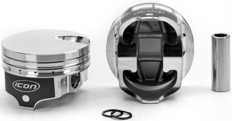 ICON Forged Single Piston - Chevy 454 Rod 6.135 Flat Top 3cc 1V