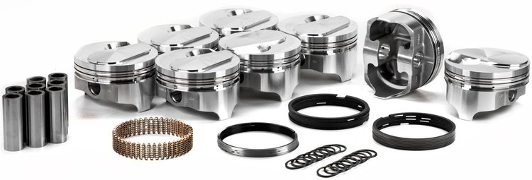 ICON Forged Piston - Chevy 540 Rod 6.135 cc Solid Dome -10cc 1V