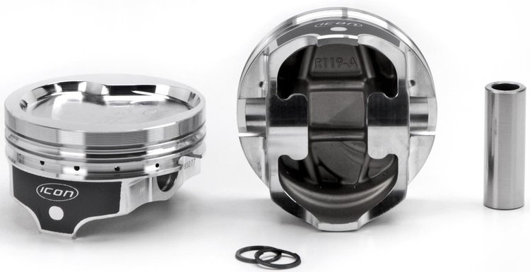 ICON Forged Piston - Ford 520 Rod 6.800 Dish 39cc 1V Or Ford 545 Rod 6.700 Dish 39cc 1V