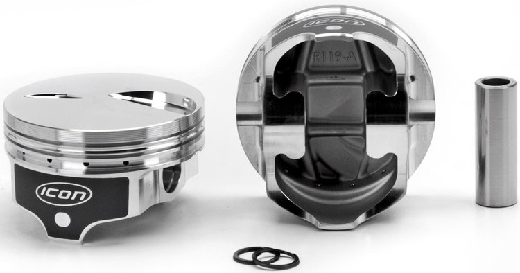 ICON Forged Single Piston - Ford 502 Rod 6.800 Flat Top 3.4cc 2V