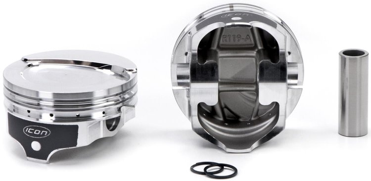 ICON Forged Single Piston - Ford 520 Rod 6.800 Step Dish 22cc 1V or Ford 545 Rod 6.700 Step Dish 22cc 1V