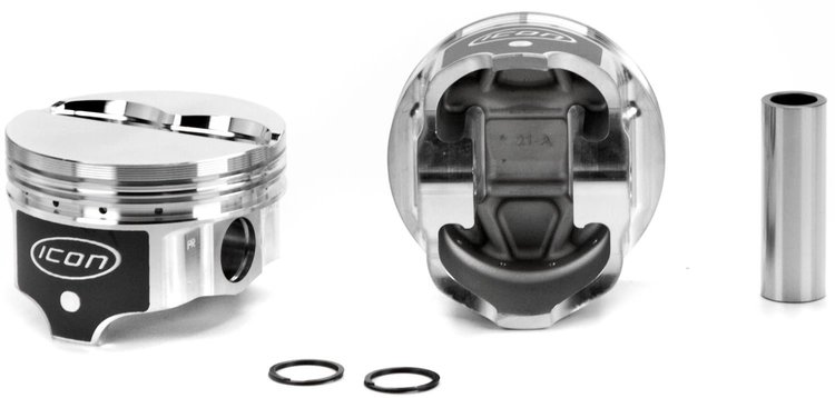 ICON Forged Piston - Ford 428FE Rod 6.490 Flat Top 5cc 2V