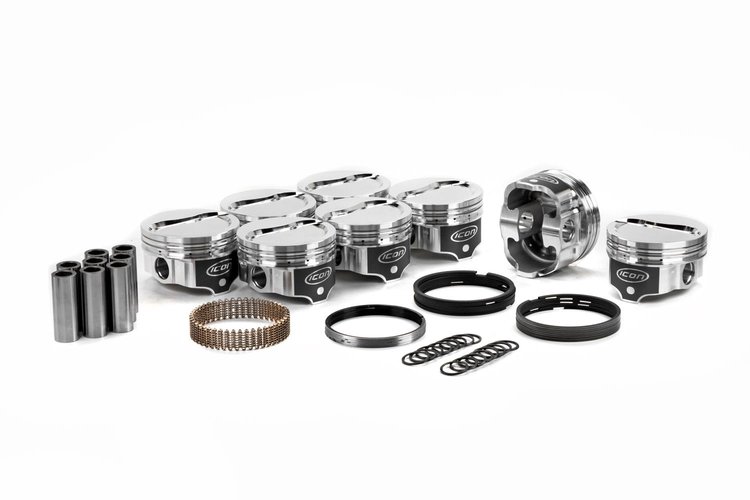 ICON Forged Piston - Ford 428FE Rod 6.490 D-Cup 16.3cc 2V