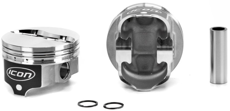 ICON Forged Piston - Ford 452FE Rod 6.490 Flat Top 7.5cc 2V