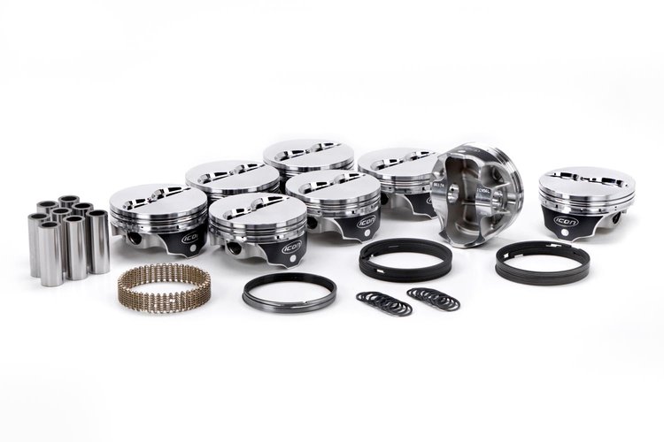 ICON Forged Piston - Chry 572 Rod -7.100 Flat Top 4.9cc 8V