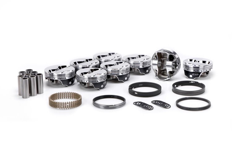 ICON Forged Piston - Chevy 395 Rod 6.000 Solid Dome 2.9CC 2V