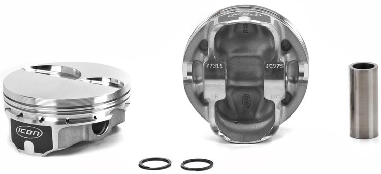 ICON Forged Single Piston- Chevy LS2/3 Rod 6.125 Flat Top 2V