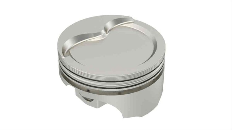 ICON Forged Piston - Chry 408 Rod 6.123 Step Dish 34cc 2V