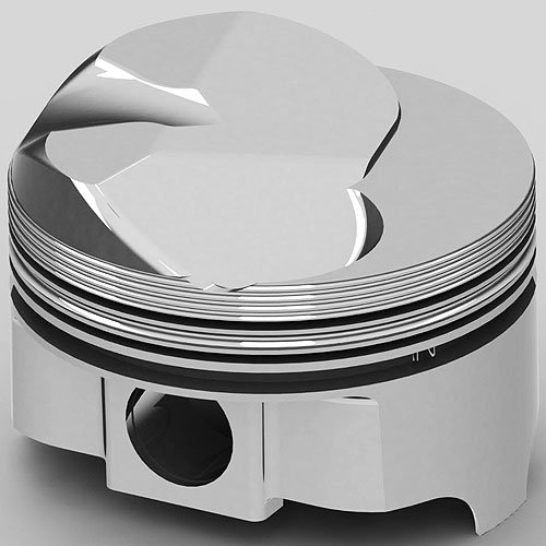 Chevy 454ci FHR Forged Pistons Solid Dome .500" (Open Chamber Design)
